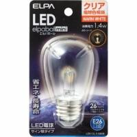 ELPA エルパ LED電球 「エルパボールミニ」(サイン球形／電球色相当・口金E26)  LDS1CL-G-G906 | ベストテック ヤフー店