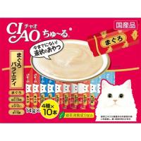 いなばペットフード チャオちゅーるまぐろバラエティ 40本 | ベストテック ヤフー店