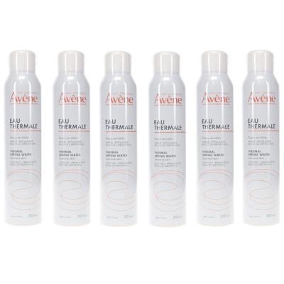Avene 【6本セット】 アベンヌ ウォーター 300ml (スプレー化粧水