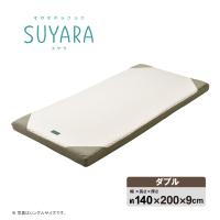 送料無料 西川 スヤラ マットレス 丸巻 ゴールド 2460-10656 敷布団 敷き布団 ダブル SUYARA 敷きふとん | ベスバ BEST BUY