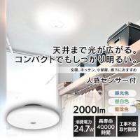 シーリングライト 小型 LED 小型シーリングライト 人感センサー 玄関 廊下 階段 クローゼット 電球 2000lm アイリスオーヤマ 省エネ 節電 | OA’Z