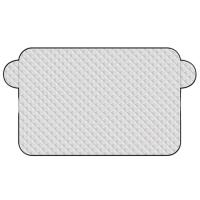 車 フロントガラスカバー 凍結防止カバー サンシェード 厚手 オールシーズン フロントガラスシート 防雪 防霜 紫外線対策 ((S