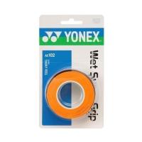 3個セット ヨネックス AC102 オレンジ ウェットスーパーグリップ YONEX | ベストワン