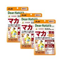 3個セット アサヒ ディアナチュラスタイル マカ×亜鉛 120粒 (60日分) パウチタイプ Dear Natura | ベストワン