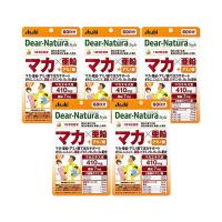 5個セット アサヒ ディアナチュラスタイル マカ×亜鉛 120粒 (60日分) パウチタイプ Dear Natura | ベストワン