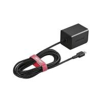 iBUFFALO USB充電器 2.4A急速 microUSB1.8m 高耐久ファブリックケーブル BSMPA2401BC1BK ブラック | ベストワン