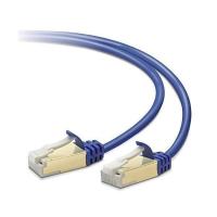 エレコム LANケーブル CAT7 5m ツメが折れない 爪折れ防止コネクタ cat7準拠 スリム ブルーメタリック LD-TWSST BM50 | ベストワン