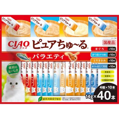 チャオちゅーる 40本のおすすめ人気商品一覧 通販 - Yahoo!ショッピング