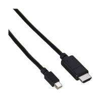 エレコム Mini DisplayPort (オス) - HDMI (オス) 変換ケーブル 2m ブラック AD-MDPHDMI20BK | ベストワン