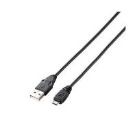 エレコム USBケーブル microB USB2.0 (USB A オス to microB オス) PlayStation4対応 1m ブラック U2C-AMB10BK | ベストワン