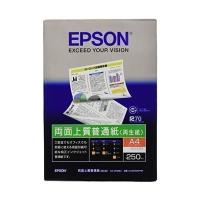 EPSON エプソン純正両面上質普通紙再生紙A4 250枚 KA4250NPDR | ベストワン