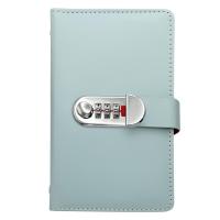 鍵付き 貯金箱 お札100枚収納 本型 隠し金庫 貯金ファイル 100万貯金 紙幣 トレーディングカード PUレザー ブルー ((S