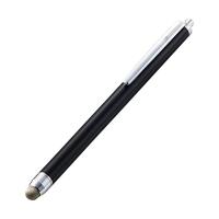 エレコム タッチペン スマホ タブレット用 抗菌 導電繊維タイプ ペン先交換可能(別売り P-TIPS03) ブラック P-TPS03ABBK | ベストワン