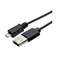 ミヨシ MCO パワーシェア機能付マイクロUSBケ-ブル ブラック 0.5m USB-MS25BK USB-MS25BK | ベストワン