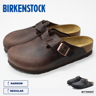 美品 ビルケンシュトック ボストン サボサンダル 黒 40 26cm 極美品 ビルケンシュトック 36 23.0 ボストン サボサンダル レザー 黒