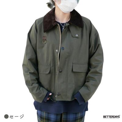 barbour スペイ（メンズファッション）（色：カーキ系