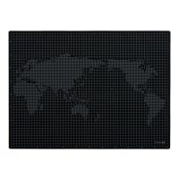 角利(KAKURI) カッターマット A2サイズ 450x620x2mm 大判 三層構造 両面使用可能 ブラック/ライトグレー 1cmグリッド付 デ | Betty-SHOP