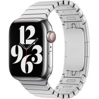 Apple Watch - Apple Watch リンクブレスレット　シルバー　38/40 純正 WORLD GADGETS Apple Watch リンクブレスレット レビュー | 純正