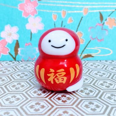 12支だるまセット　ガラス細工　ミニチュア ガラス細工 12支だるま 午 ミニチュア 雑貨 置物 小物 干支 ダルマ