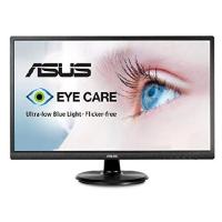 ASUS 23.8” Full HD Computer Monitor, 1080p, HDMI, VGA, Eye Care, 178° Wide Viewing Angle - VA249HE, Black | B&ICストア
