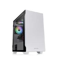 Thermaltake S100 TG Snow Edition ミニタワーPCケース スイングドアパネル採用 CA-1Q9-00S6WN-00 CS7886 | B&ICストア