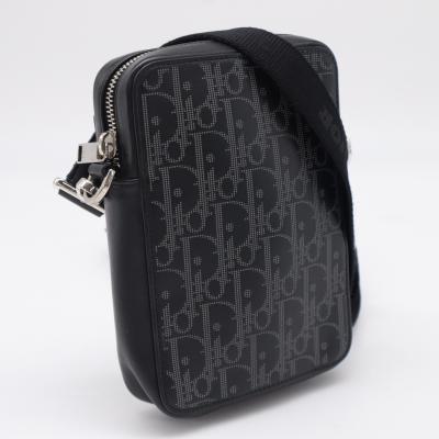 【美品】ディオール オブリーク ギャラクシー レザー ☆3日以内返品可☆ 美品 Christian Dior クリスチャンディオール