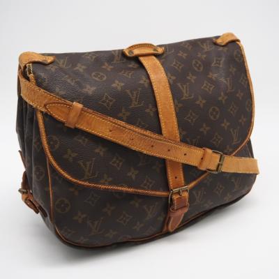 オールド　ルイヴィトン　ソミュール35  モノグラム　ショルダーバッグ LOUIS VUITTON ルイヴィトン ソミュール35 モノグラム ショルダー