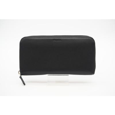 PRADA プラダ　ブラックレザー メンズ長財布　美品　即購入可　当日発送！ PRADA メンズ長財布｜財布｜ファッション おすすめ人気商品一覧