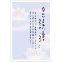 [メイドインたんたん] 喪中はがき10枚パック ハス No.862 ハガキ 胡蝶蘭切手 裏面印刷済み | ビッグセレクト