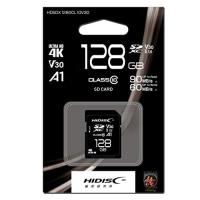 HIDISC SDXCカード 128GB CLASS10 UHS-I Speed class3(U3), A1/4K対応 HDSDX128GCL10V30 | ビッグセレクト