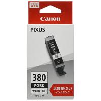 Canon 純正 インクカートリッジ BCI-380XLPGBK ブラック 大容量タイプ | ビッグセレクト