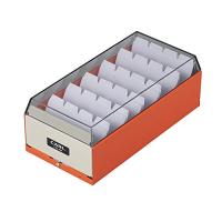 カール事務器 カードケース 名刺ケース 600枚 オレンジ CFC-600-O | ビッグセレクト