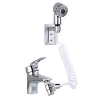 洗面台蛇口に繋げるシャワーヘッド トイレでの延長式 手持ち式 ノズルのシャンプー アーティファクト | ビッグセレクト