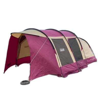 Coleman ドームテント 赤/紫 収納バッグ付き Coleman テント（色：レッド系）｜アウトドア、キャンプ、登山