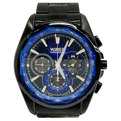 【美品】セイコー ワイヤード ニュースタンダード クロノソーラー 腕時計 箱付 おニューなSEIKO WIRED - 精光堂 -SEIKODO- 輸入時計正規販売