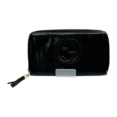 極美品 グッチ ソーホー ラウンドファスナー 長財布 ブラック レザー タッセル Amazon | [グッチ] ラウンドファスナー長財布 ソーホー フリンジ