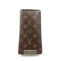 〇〇 LOUIS VUITTON ルイヴィトン モノグラム ポルトフォイユ ブラザ 二つ折り長財布 M60825 ブラウン 傷や汚れあり | リサイクルビッグバンヤフー店