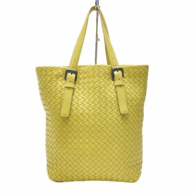 ボッテガヴェネタ【最終最安値セール中】レザー　トートバッグ　イエロー BOTTEGA VENETA レディーストートバッグ（色：イエロー系