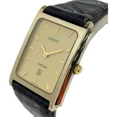 【RADO】 ラドー メンズ時計　 中古稼動品 楽天市場】ラドー ダイヤスター 4P ダイヤモンド 腕時計 GP