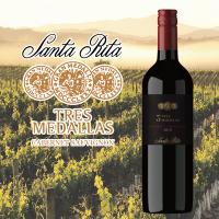 サンタリタ　スリーメダルズ　カベルネソーヴィニヨン　750ml　チリワイン 『HSH』 | 酒のビッグボス
