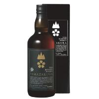 洋酒 国産ウイスキー whisky ブレンデッドウイスキー山桜　黒ラベル　40度 700ml　笹の川酒造 | 酒のビッグボス