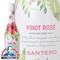 スパークリングワイン wine サンテロ ピノ ロゼ フラワーボトル 750ml | 酒のビッグボス