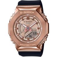 国内正規品 CASIO G-SHOCK カシオ Gショック アナデジ 八角形 小型 薄型 ピンクゴールド ユニセックス腕時計 GM-S2100PG-1A4JF | BIGBOYS