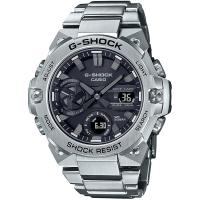 国内正規品 CASIO G-SHOCK カシオ Gショック G-STEEL カーボンコアガード構造 シルバー メンズ腕時計 GST-B400D-1AJF | BIGBOYS