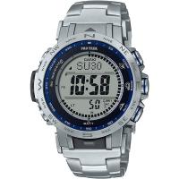 国内正規品 CASIO PRO TREK カシオ プロトレック クライマーライン 電波ソーラー K2ブルー シルバー メンズ腕時計 PRW-31YT-7JF | BIGBOYS