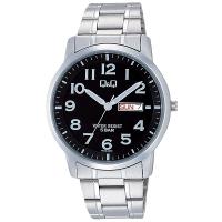 シチズン Q&amp;Q チプシチ アナログ表示 シルバー メンズ腕時計 W474-205 | BIGBOYS