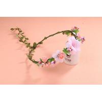 花冠 花嫁 花かんむり 安い 造花 カチューシャ ティアラ リゾート ヘッドドレス ウエディング 頭飾り 二次会 結婚式 フェス 森ガール ボヘミア 手作り Hh39 Bigchancenet 通販 Yahoo ショッピング