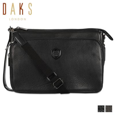 DAKS ダックス ボストンバッグ 黒 CARAエンボスレザーハンドバッグ｜DAKS（ダックス）公式