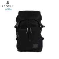 LANVIN en Bleu ランバンオンブルー リュック バッグ バックパック ショート メンズ レディース ブラック 黒 541701 | inglewood Beauty