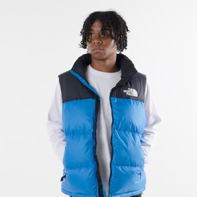 THE NORTH FACE ノースフェイス ダウンベストLブルー 中綿 THE NORTH FACE（ダウンベスト ・ ブルー・ネイビー/青色系）の